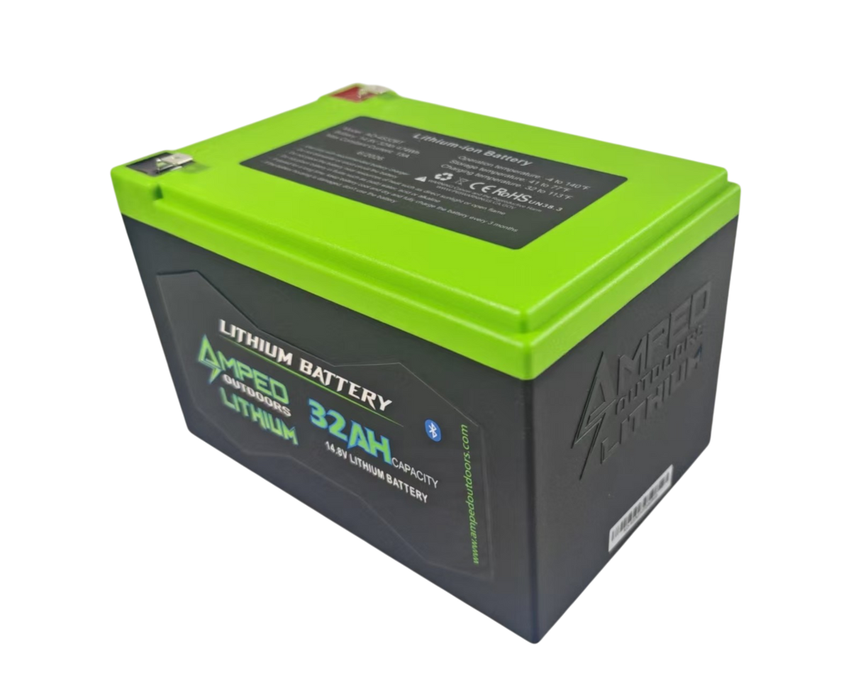 32Ah Lithium Battery (14.8V NMC) with Charger (Bluetooth)