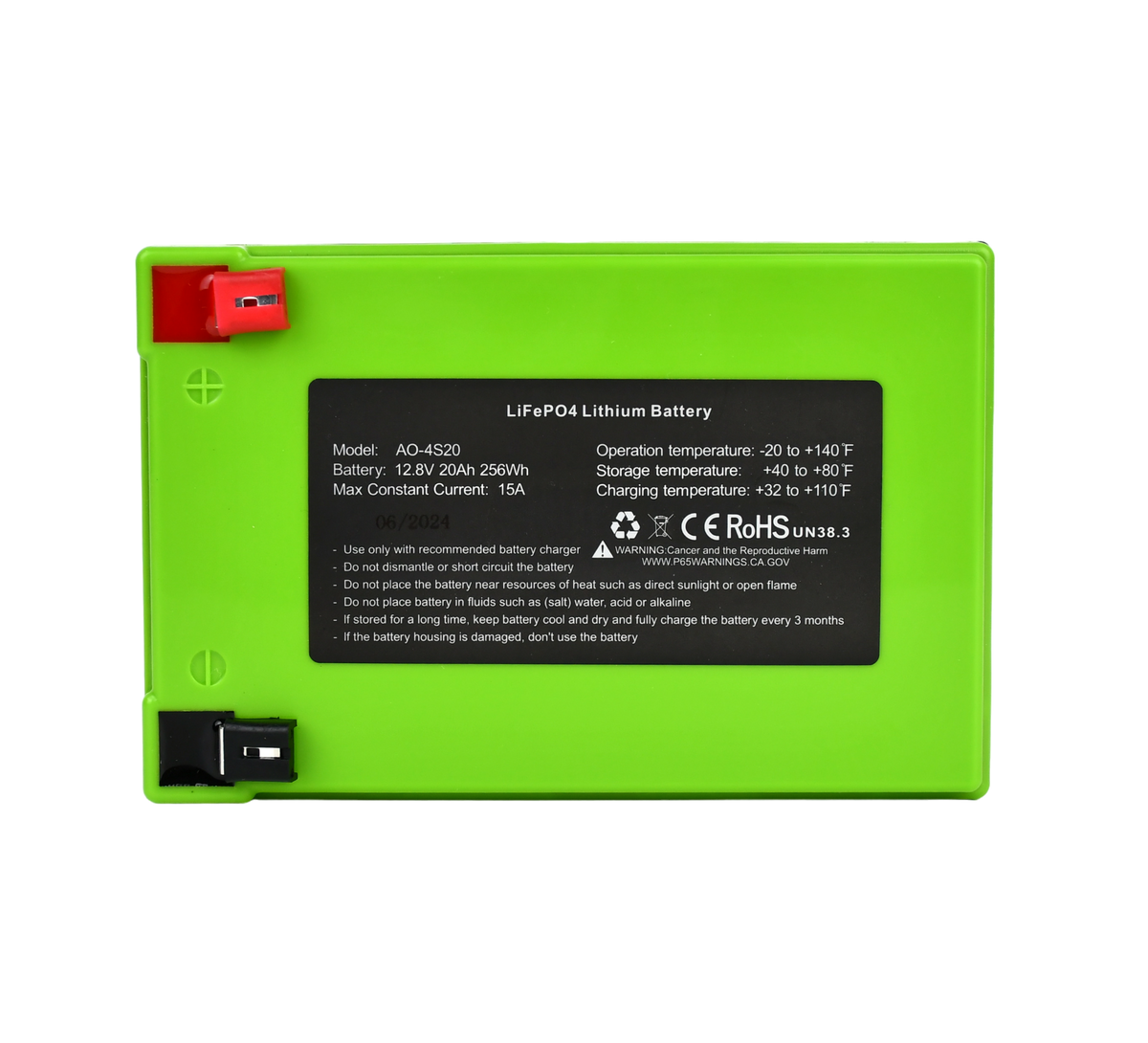 20Ah Lithium Battery (LiFePO4)