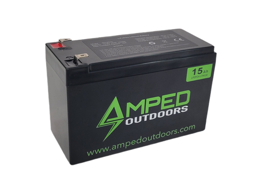 Amped 15Ah Lithium Battery (LiFePO4)