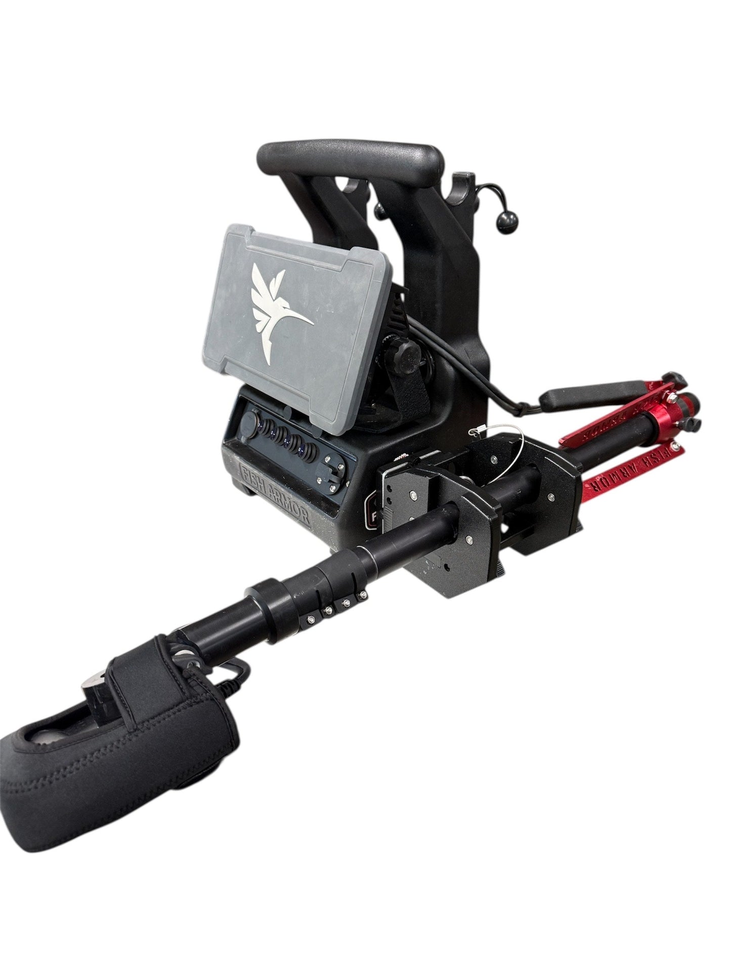 Sidewinder with Quick Draw mount For Fish Armor Ice Shuttle (Pro Extreme, Pro Lite and Pro Ultra Lite)ra