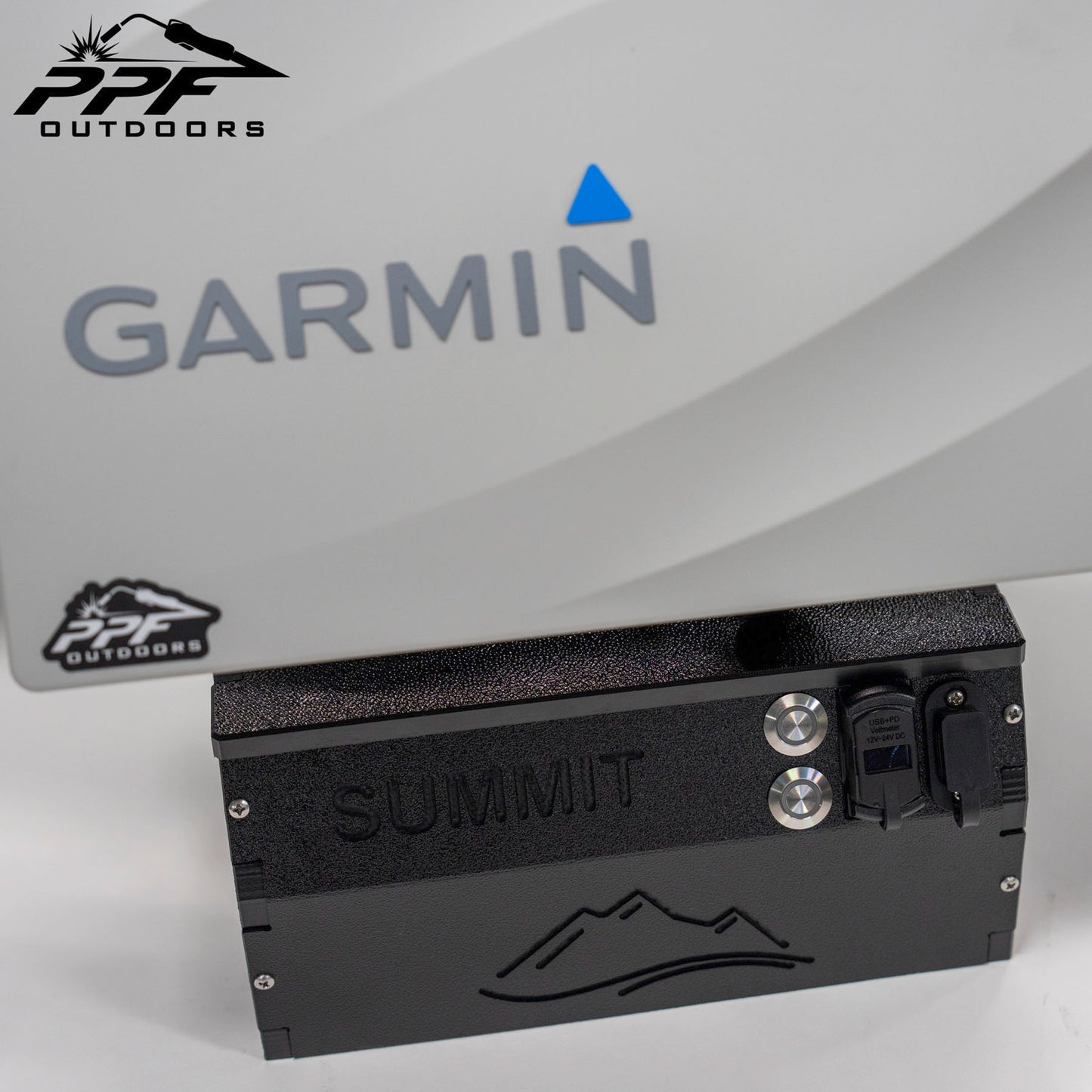 Complete Summit Ice Fishing Bundle with Garmin Livescope (assembled)